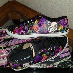 New Andrea Skull Sneakers